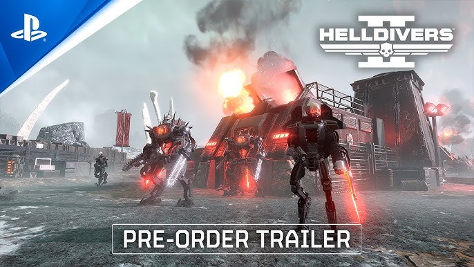 Helldivers 2 - Automaton Pre-Order Trailer
