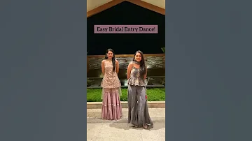 Main Chali | Easy Bridal Entry Dance #shorts #mainchali #weddingchoreography #entrydance #bridedance