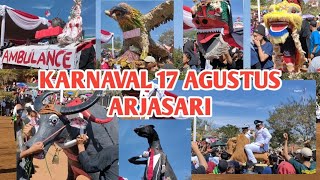 Karnaval Meriah Desa Arjasari Kab Bandung Hut Ri ke 78