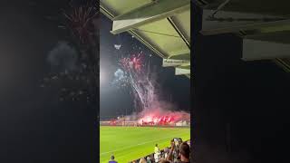 🎆 After match huge away pyroshow by Servette FC in Yverdon 🇨🇭🎥 Thanks Antho_En_N2 on X.
