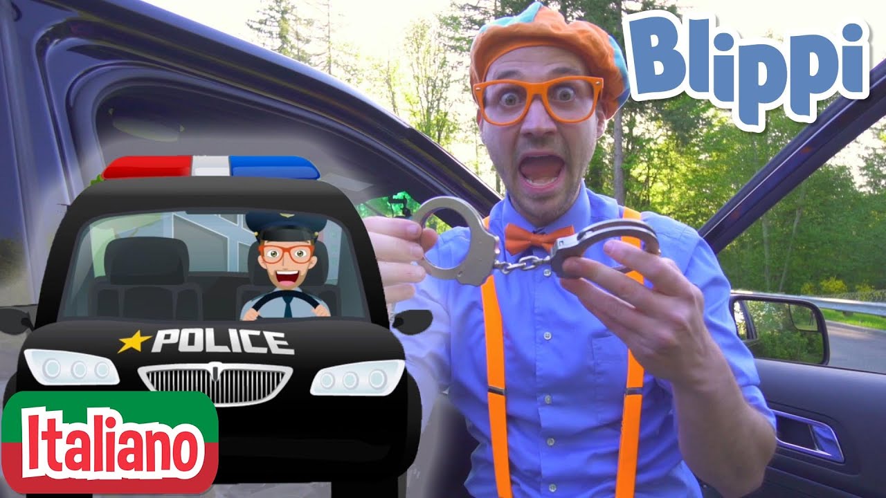 Blippi Alla Scoperta Dell auto Della Polizia Blippi In Italiano 