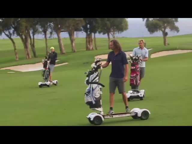 skateboard golf buggy