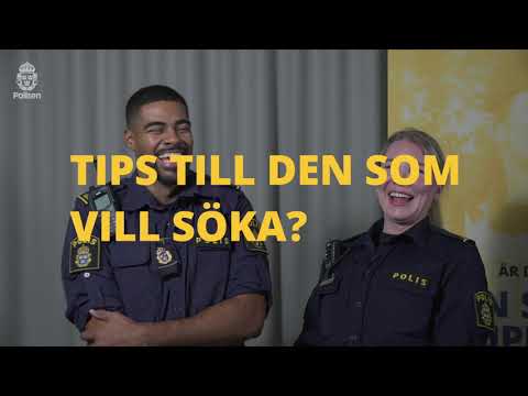 Video: Hur Man Kommer Till Jobbet I Polisen