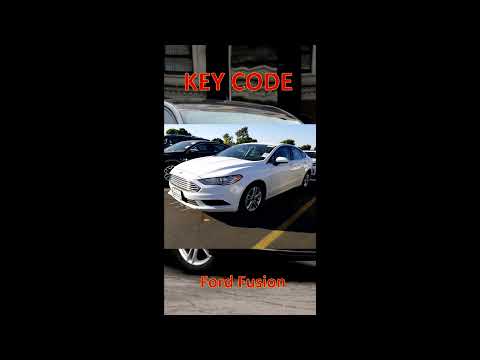 KEY CODE где  найти на FORD FUSION USA. Код от двери Форд