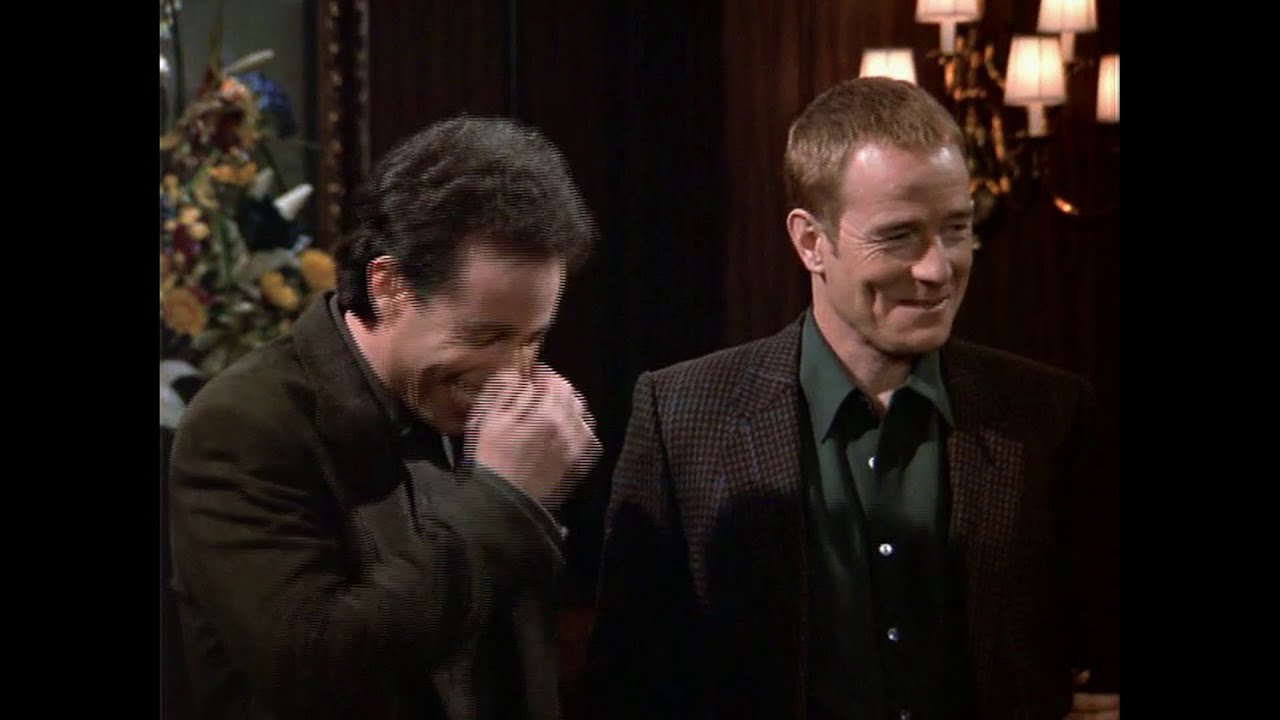 Bryan Cranston Cracking Jerry Seinfeld Up Seinfeld Bits Of Pop Culture Youtube