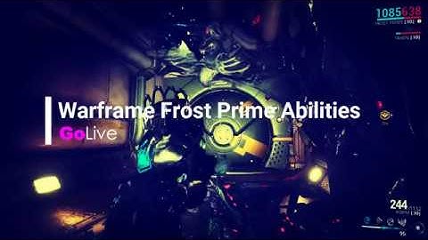 Warframe Frost Prime Abilities and Gameplay 60 fps