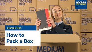 How to Pack a Box for Storage and Moving | Box Packing Tips