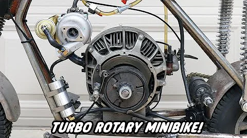 TURBO ROTARY MINIBIKE Ep.1 | Mounting the Turbo!