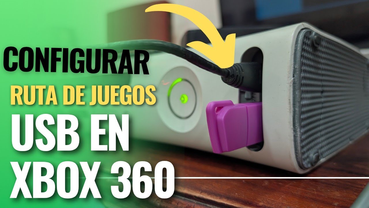 Cómo configurar juegos desde memoria USB en Xbox 360 ? - YouTube