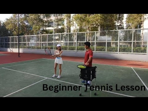Beginner Tennis Lesson