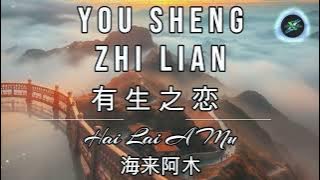 You Sheng Zhi Lian 有生之恋 LYRICS WITH VOCAL By Hai Lai A Mu 海来阿木