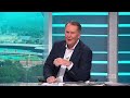 The panel goes off as Llordo roasts TJ's snoozefest pre-game local footy speech - Sunday Footy Show