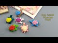 DIY Macrame Keychain |  Easy Tutorial Macrame Keychain Turtle For Beginners