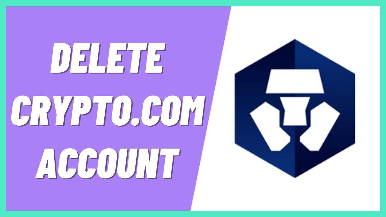 How To Delete Crypto Account