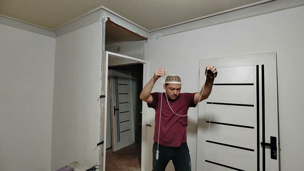 Eshik o'rnatish jarayoni