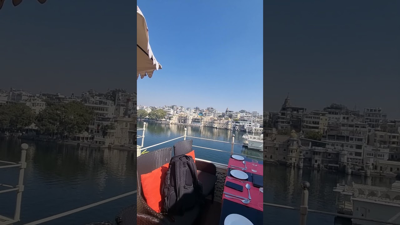 Upre Restaurant and It's Stunning View of Lake Pichola in Udaipur (Not Sponsored) 🏞