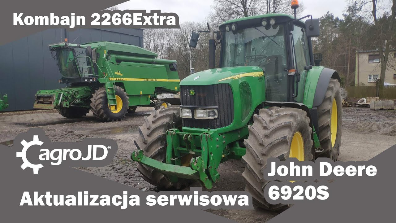 John Deere 6920S🚜na pompie VP44 dla małych gospodarstw? 🤔 Kombajn 2266EXTRA gotowy do żniw💪💪💪