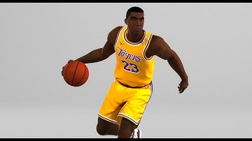 Black Basketball Player Animated HQ (Turbosquid)