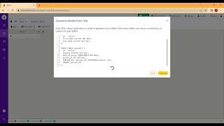 How to create a one to one relationship by importing SQL in Dittofi