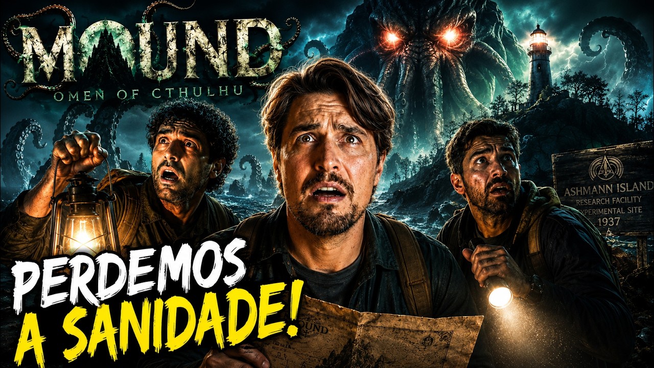 FOMOS PARA A ILHA DO TERROR - THE MOUND: Omen of Cthulhu