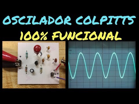 Oscilador Colpitts (Diseño práctico 100% funcional).