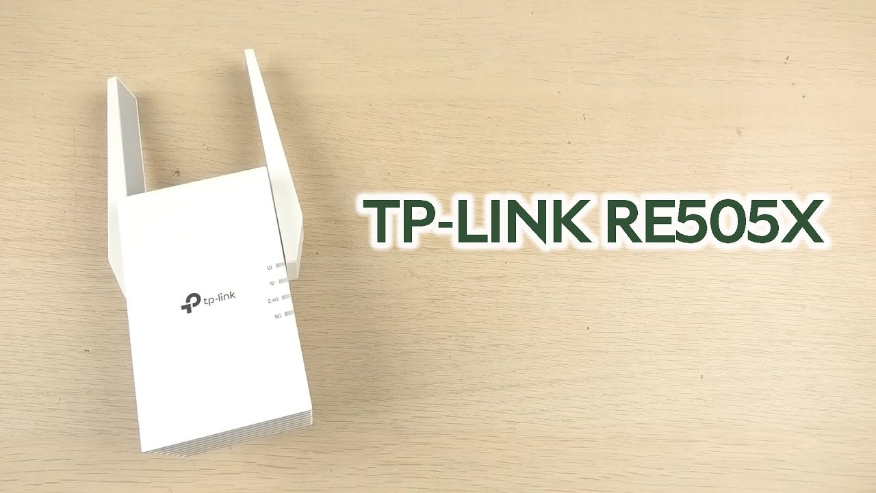 Ретранслятор TP-LINK RE505X WiFi6 / X1500 / 1 Гбит/с / поддержка