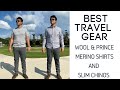 Minimalist Travel Outfit: Wool and Prince Merino Henley, Oxford Button-Down, and Slim Chino Review