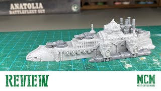 Anatolia Battlefleet Review for Dystopian Wars - A Sultanate Faction Box Set