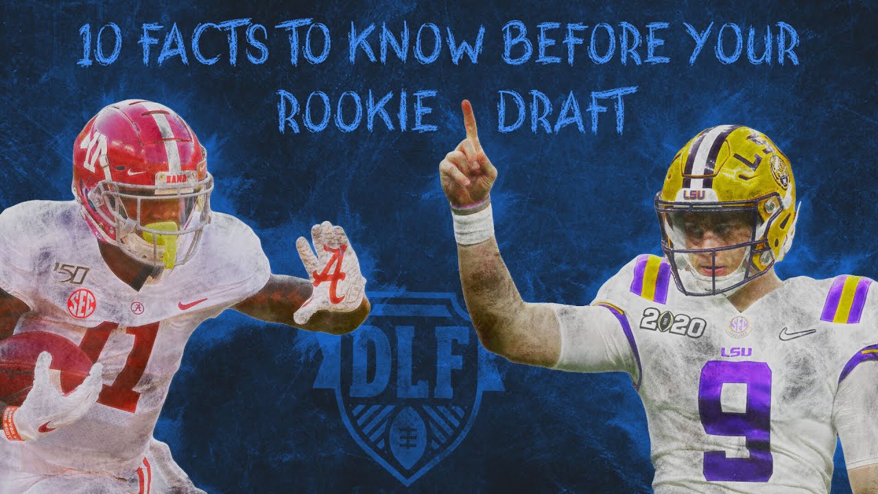 10 Facts You NEED To Know BEFORE Your 2020 DYNASTY ROOKIE DRAFTS YouTube