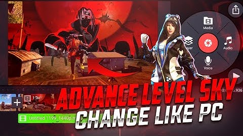 Advance Level Sky Change Like PC In Android | How To Change Sky In Montages - Garena Free Fire
