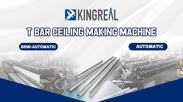 Different Of Semi & Automatic Ceiling T Bar Roll Forming Machine, Cross Tee, Main Tee Making Machine