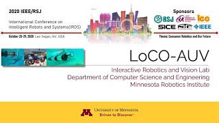 LoCO AUV [IROS 2020]