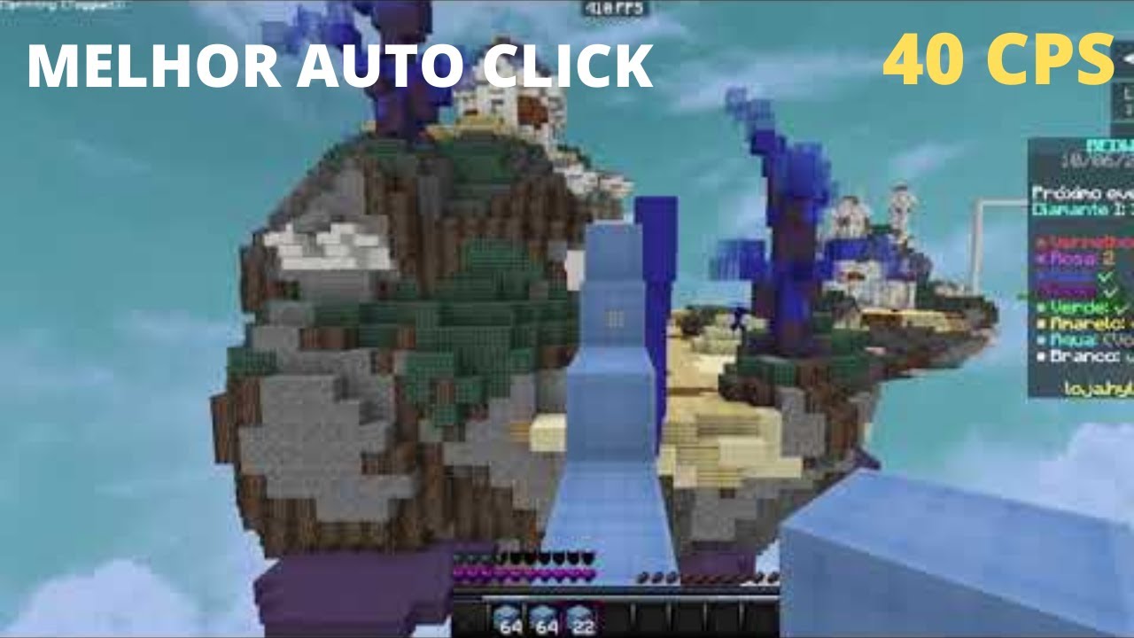 usando auto click para jogar minecraft｜Carian TikTok