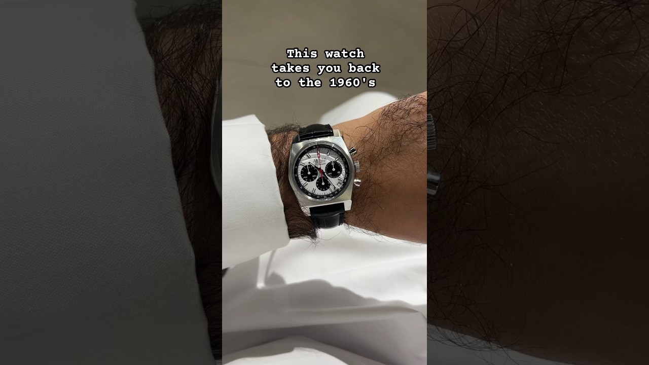 Vintage Inspired Zenith Revival El Primero