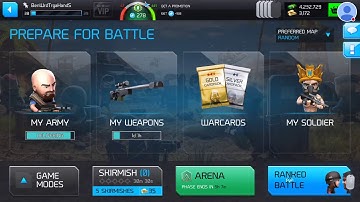 Warfriends tips and tricks early and late game strat and different bullet types