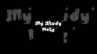 💖 Study With Me | Note Making Session📚🖊️#studyvlogs #studywithme #shorts #shortvideo
