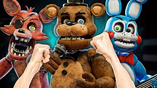 LUTEI CONTRA ANIMATRONICS DO FNAF EM REALIDADE VIRTUAL