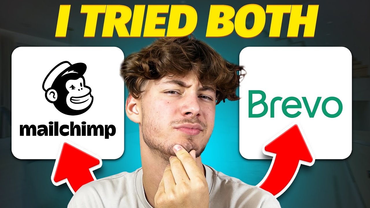 Outline Video Mailchimp vs Brevo - Which one should you choose? (Comparison)