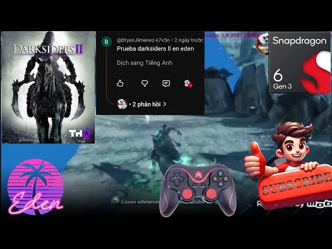 darksiders II pain on android eden emulator Snapdragon 6 gen 3 