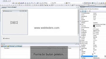 C# Notifyicon Oluşturmak - C # SHARP DERSLERİ