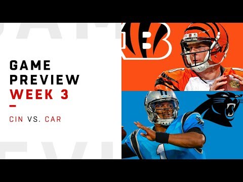 Cincinnati Bengals vs. Carolina Panthers | Week 3 Game Preview | NFL Playbook