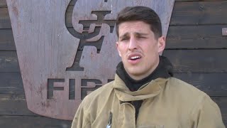 Great Falls Fire Rescue rookies train with first live burn