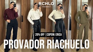 PROVADOR RIACHUELO | NOVIDADES DE INVERNO 20% off cupom: ERICA