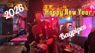 HAPPY NEW YEAR ! SCOTLAND THE BRAVE - THE SAINTS & THE ROWAN TREE #bagpipes #newyear 