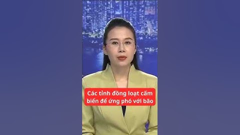 Các tỉnh đồng loạt cấm biển để ứng phó với bão #tinnong24h #thoisu