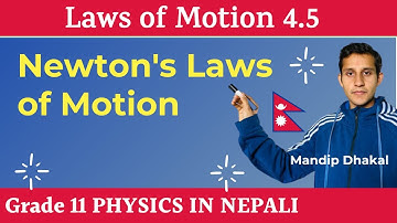 4.5. LAWS OF MOTION - Newton