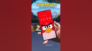 HyperOS 2.2 - Two New Features - Lockscreen Shortcits & Watermark