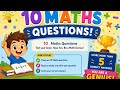 ➕ ⚡ Fast Addition Challenge | Kids Quiz