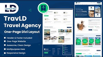 How to Import Travel Agency One Page Divi Layout | Step-by-Step Guide