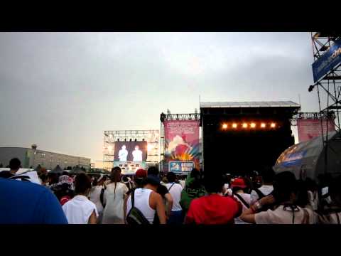 SUMMER SONIC 2012 OSAKA　落雷中断から再開　8/18